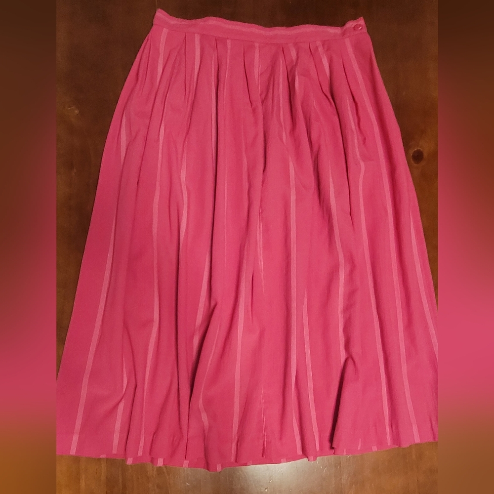 Vintage cotton a line skirt